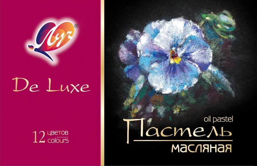 مجموعة باستيل زيتية "لوكس" 12 لون
