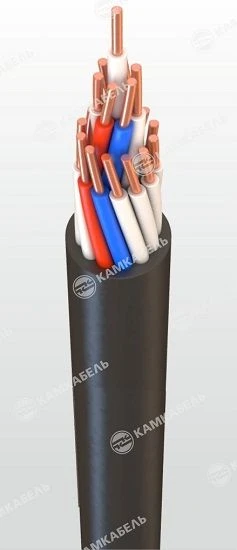 Control Cable with Copper Conductors PVC Insulation and Sheath