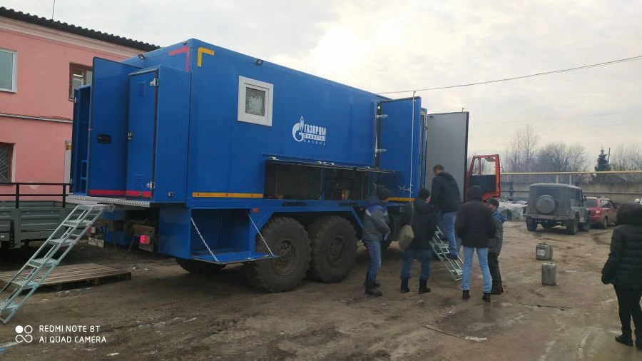 Cargo Trucks with Spark Ignition Type 67060, Modification 67060E on KAMAZ Chassis 5350