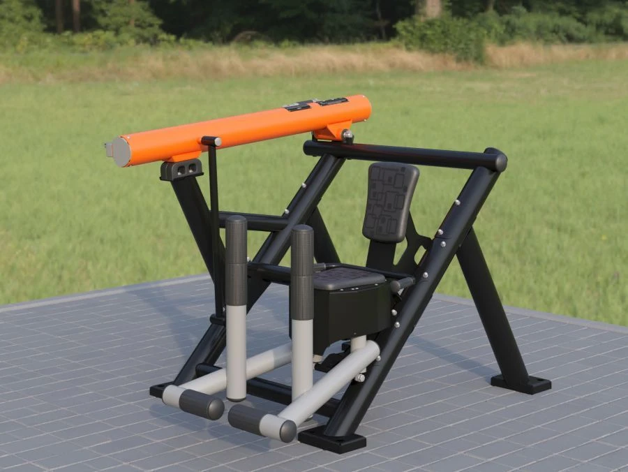 Outdoor Stationary Leg Abductor Trainer Romana 211.10.00