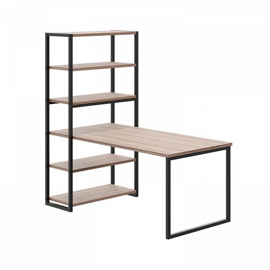 طاولة رف معدنية - تصميم قابل للتحويل للمنزل أو المكتب