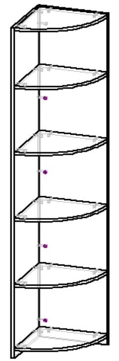 وحدة رف زاوية UЭ4