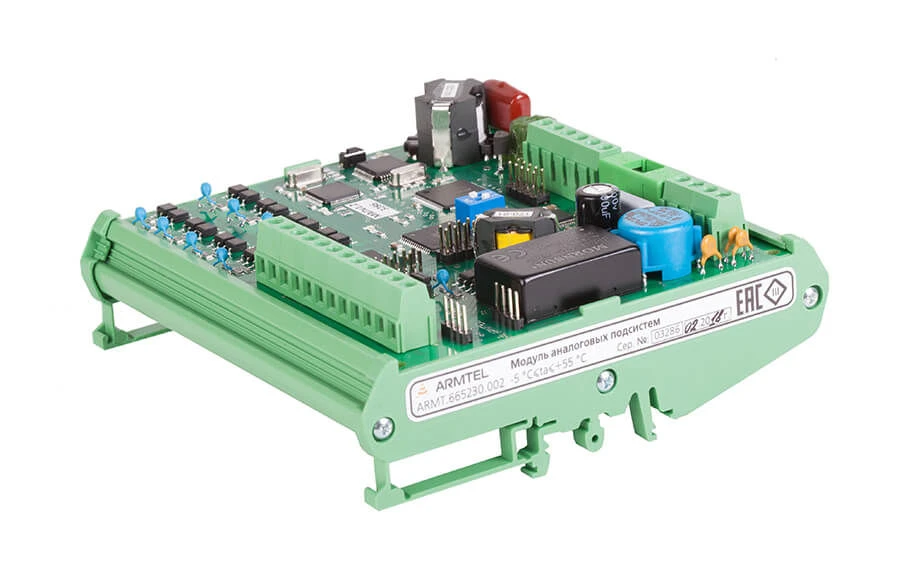 Analog Subsystem Module MAP for Communication Systems