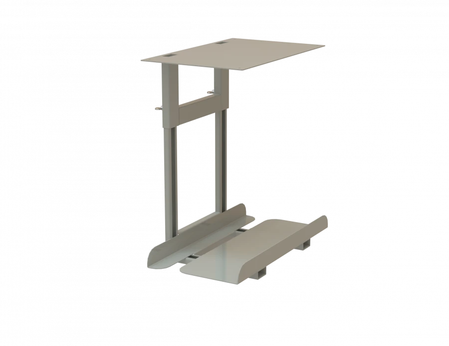 Under-Desk Computer Case Stand (HC/N - Hanging Version)