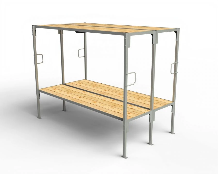 Metal Bunk Beds for Shelters - Sturdy and Versatile