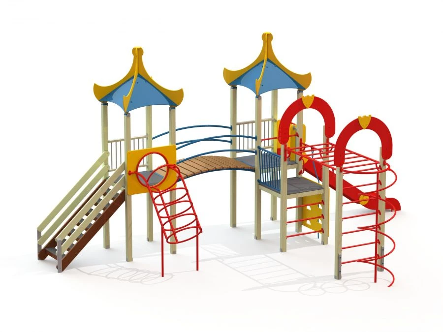 Children's Play Complex DIC 3.04 (Height: 1500 mm)