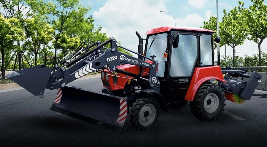 Municipal Snow Plow Attachment Model PM-2000 for Road Maintenance