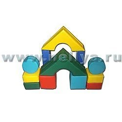 Mini Construction Set for Kids - 12 Pieces "Nellya