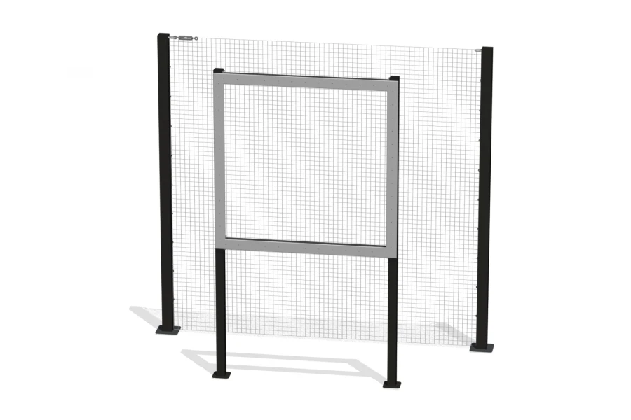 هدف مربع على قوائم لاختبار الأفراد ذوي الإعاقة