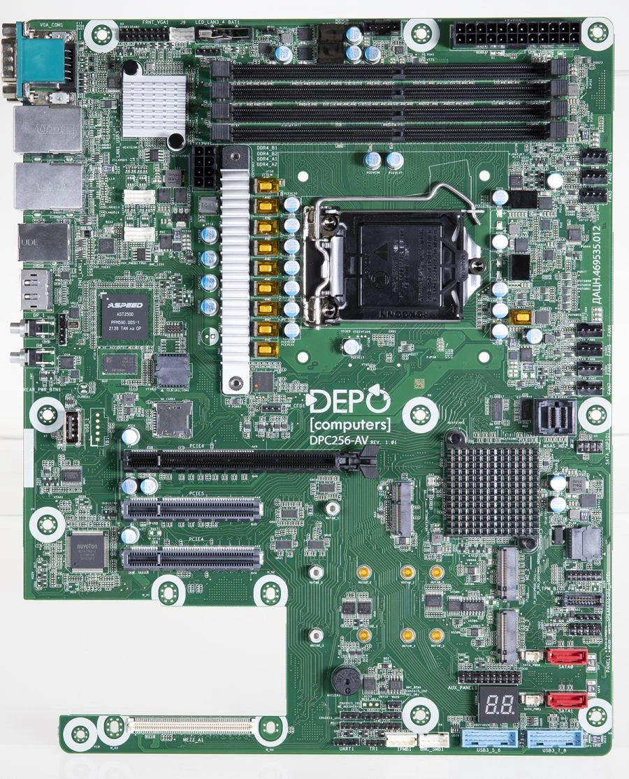 DPC256-AV System Board for Servers and Storage Devices