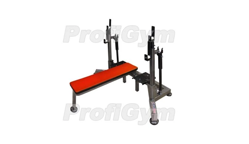 Powerlifting Adjustable Jack Stand with Bench PL-0030-F
