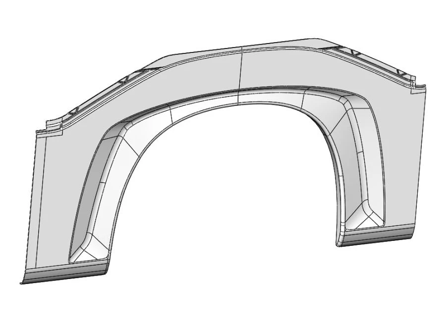 Front Left Arc Panel for Vehicles 6241-03-5002812