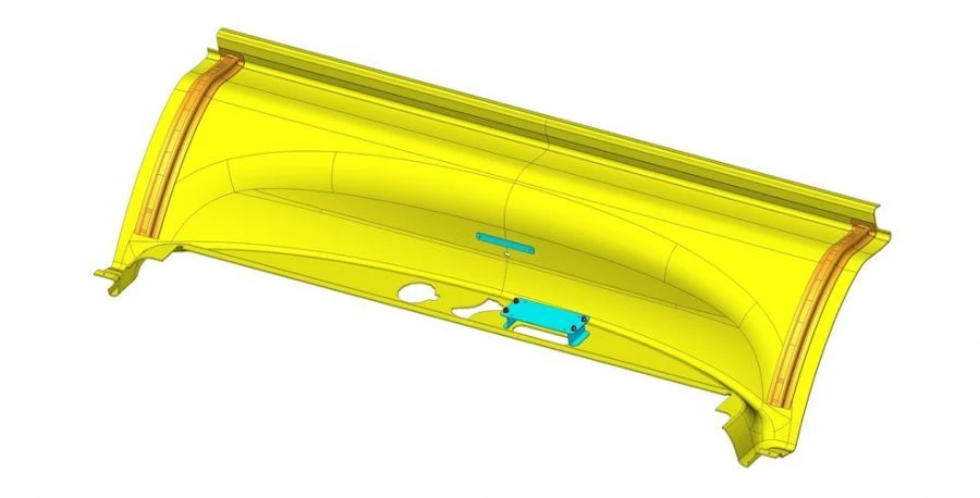 لوحة تشغيل الباب الأوسط للحافلة الكهربائية 6274، رقم المكون 6274-5702223-01