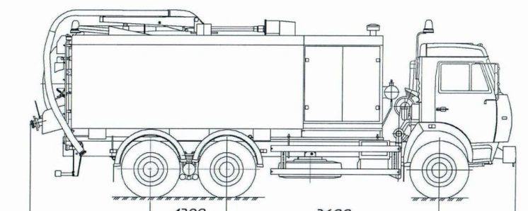 آلة التنظيف المركبة DKT-245، نموذج 65115-VKH
