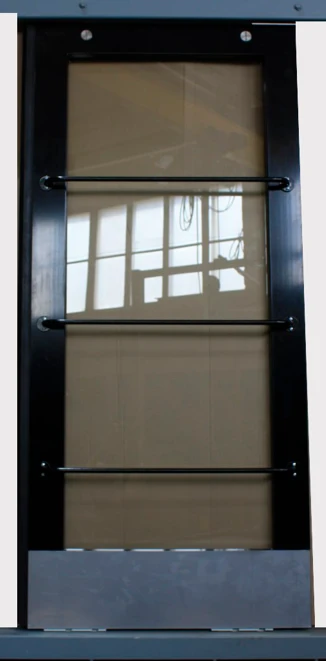 ASD Door Leaf with Glass for Automatic Station Doors