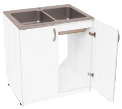 Double Sink Cabinet with Two Doors ATT-1112