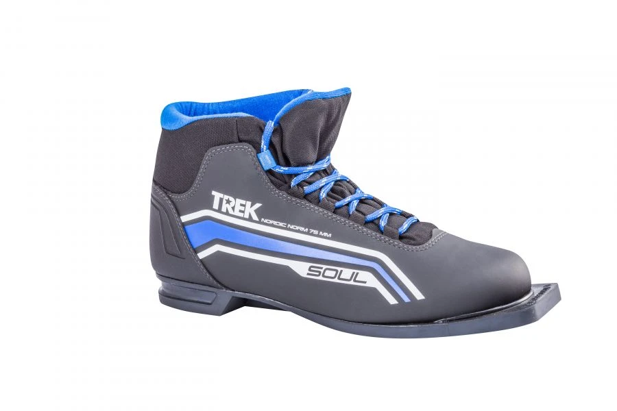 TREK Soul3 Black Ski Boots with Blue Logo NN75
