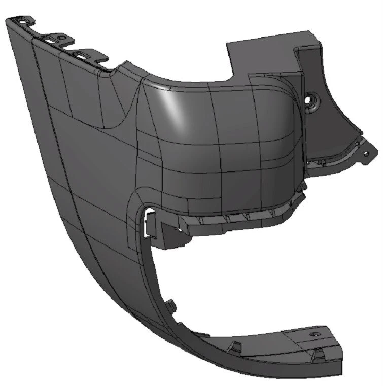 لوحة جانبية للbumper الأيسر لمركبات M1 و N1 - 9682044077