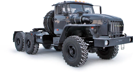 الجرار القائم أورال 44202-60 مع كابينة نوع "4320