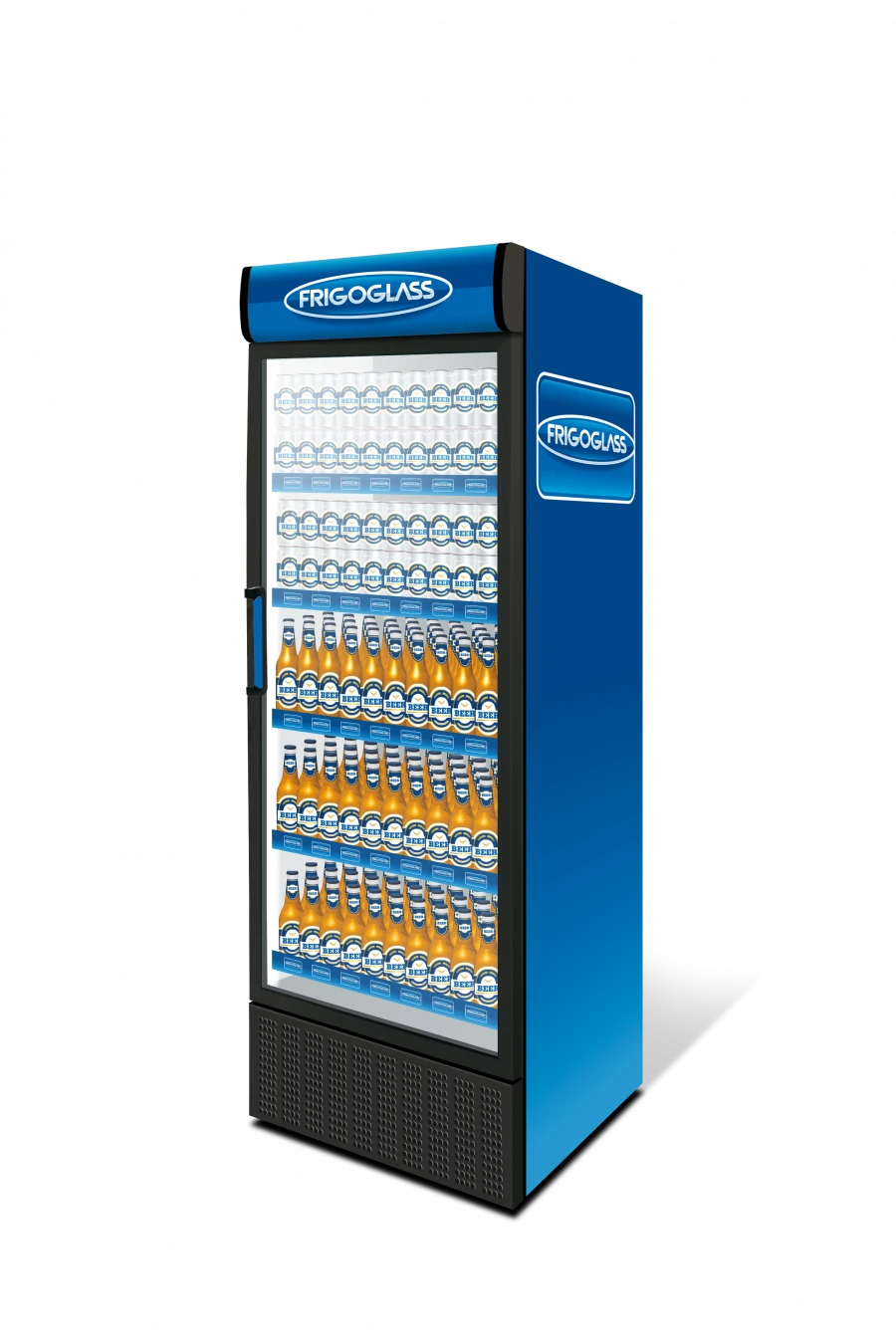 ثلاجة عرض للمشروبات والأطعمة، نموذج CMV750 W [R290]