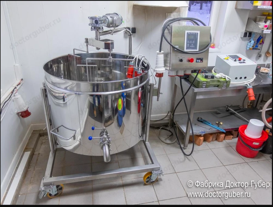 550-Liter Cheese Maker with Electric Heating