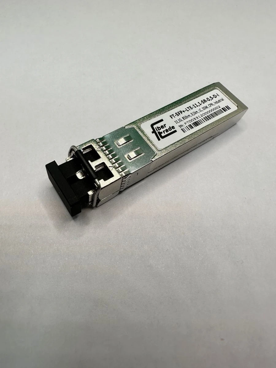 جهاز الإرسال والاستقبال الضوئي SFP+ 11.1 جيجابت في الثانية