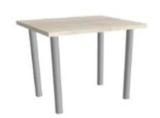 KSS-01 Adjustable Metal Base Table 600x600mm