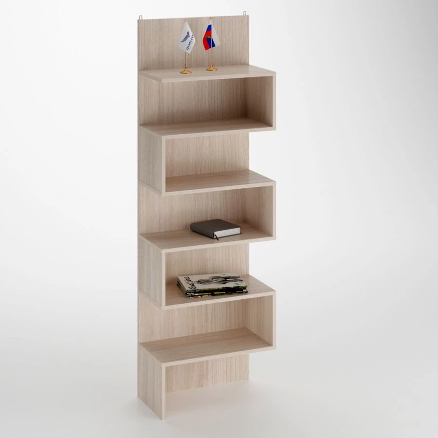 Wall-Mounted Shelf PN-8 - Durable 16mm Chipboard with PVC Edge