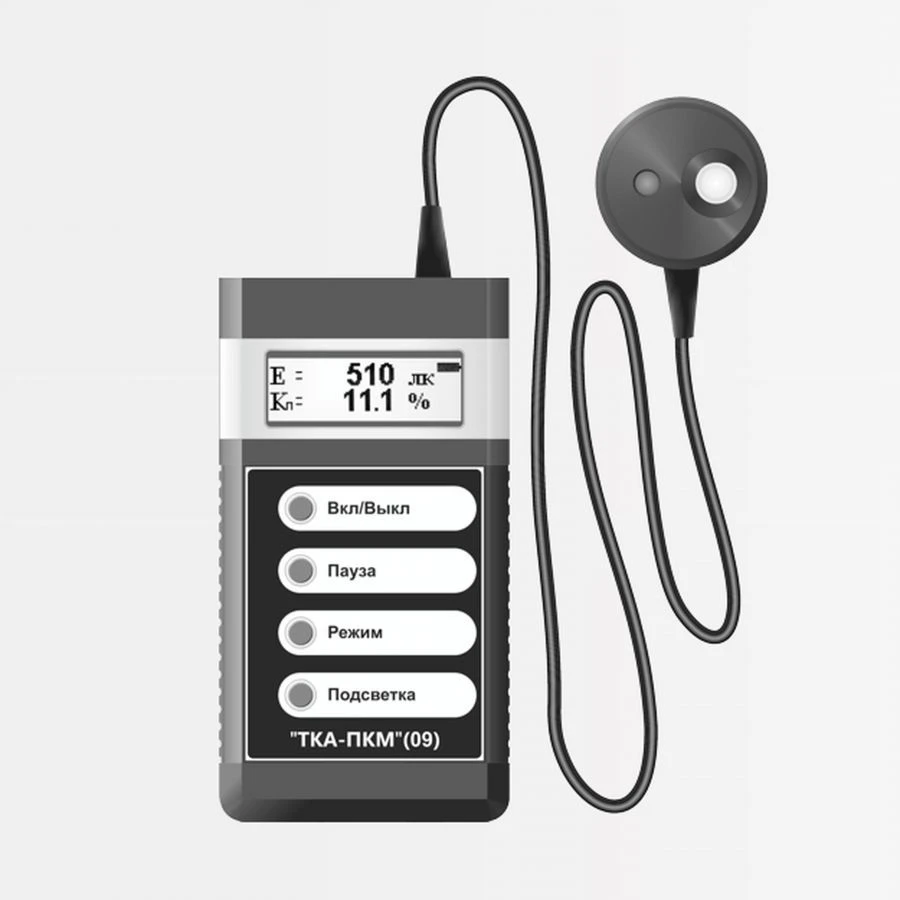 Lux Meter, Pulse Meter, and Brightness Meter "TKA-PKM" (09)