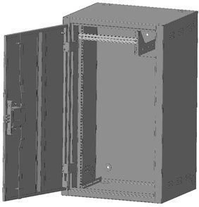 Enhanced Wall-Mounted Distribution Cabinet SHRN-18U-500