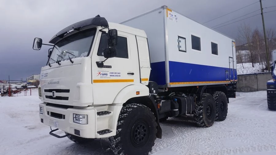 Mobile Workshop on Kamaz 43502-D5 Chassis - GIRD 5849AG