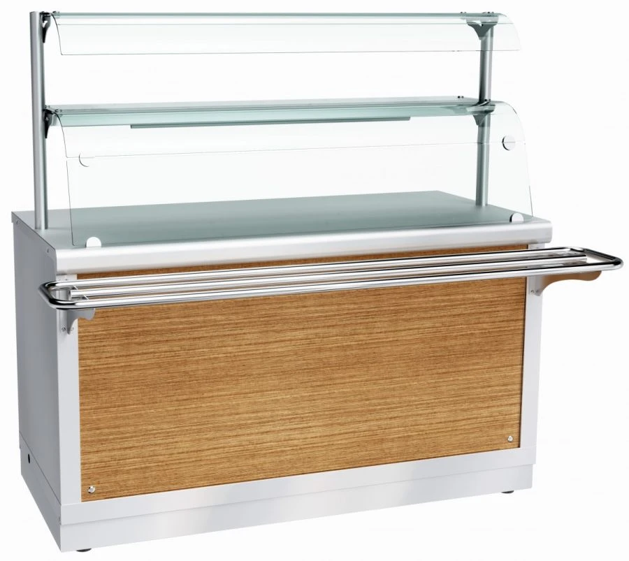 High-Temperature Refrigerated Display Counter with Neutral Cabinet PВВ(Н)-70Х-07-НШ