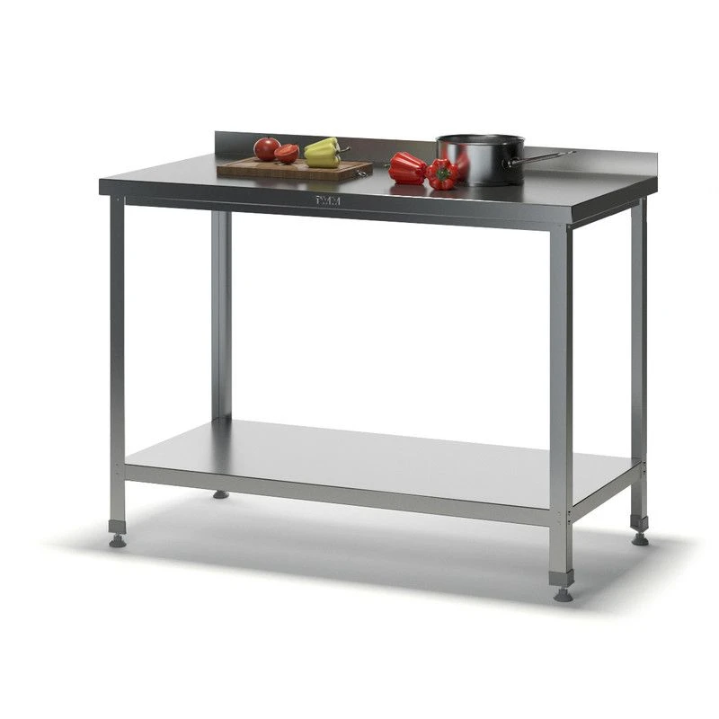 Cutting table SRNP-2 (with side) made of stainless steel