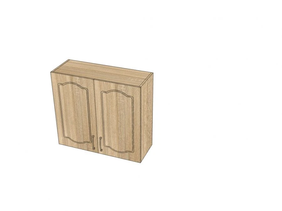 2-Door Wall Cabinet for Kitchen Storage