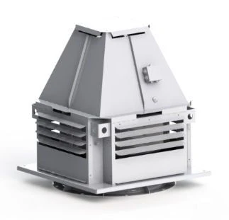 مراوح سقفية راديالية لإزالة الدخان مع تدفق جانبي