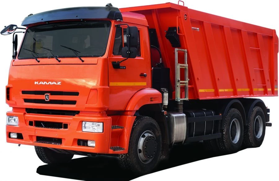 KAMAZ-6520 Dump Truck for Bulk Materials Transport