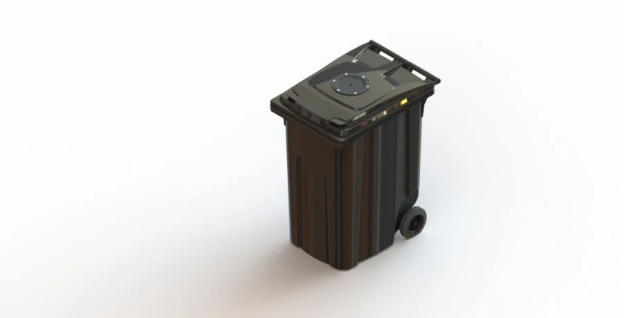 Mobile Waste Container 360L Art. 28.C29.V/1