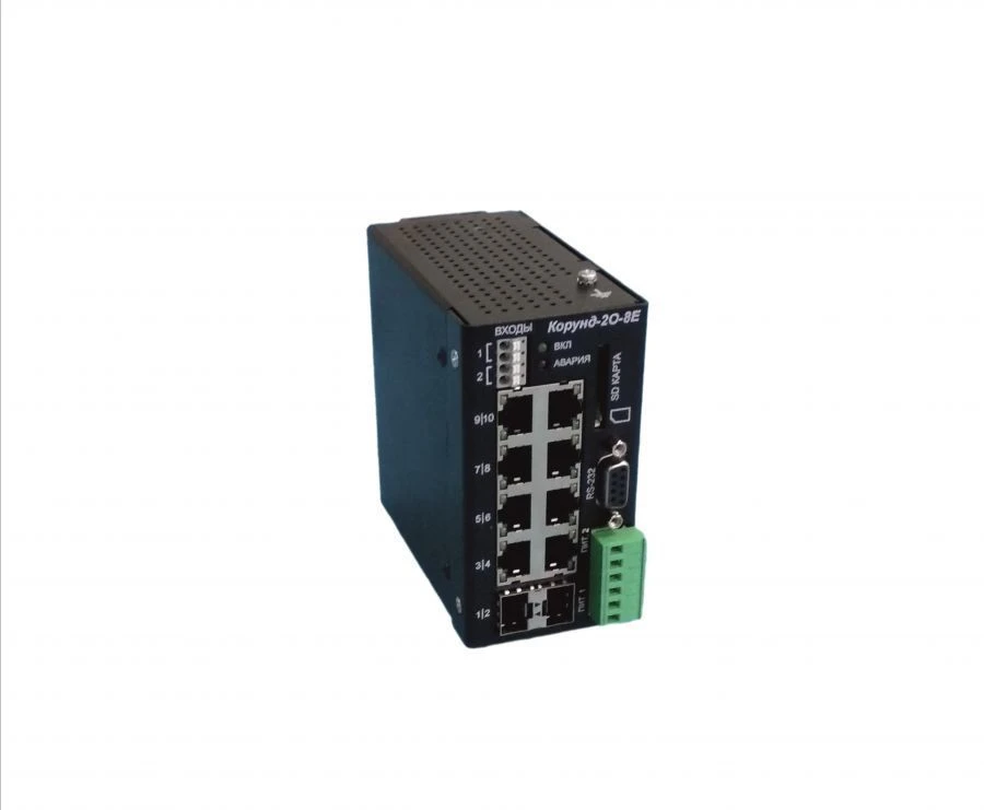 Industrial Managed Switch Korund-2o-8E