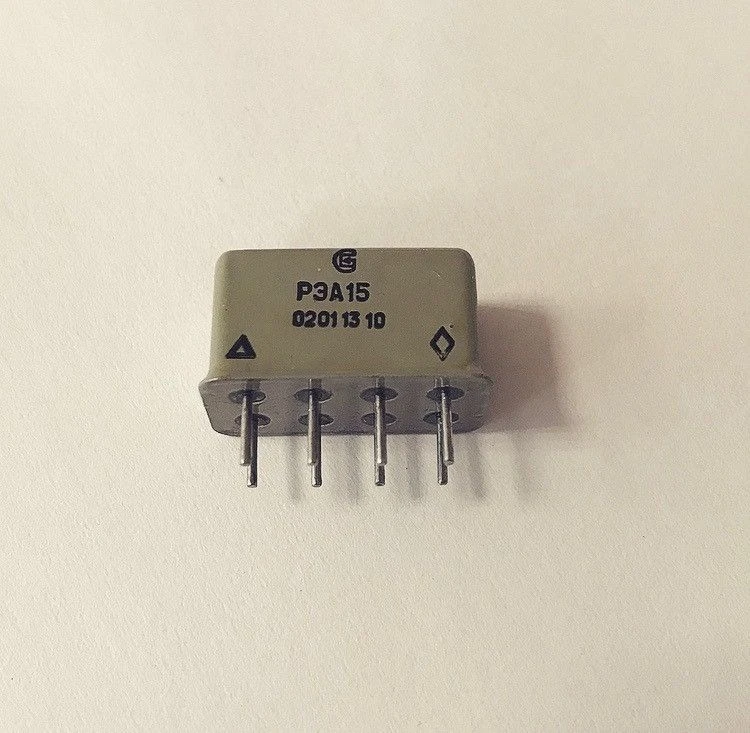 High-Frequency Electromagnetic Relay for Low Power Applications REA15