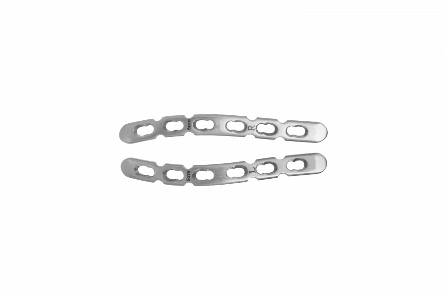 S-Shaped Reconstruction Plate with Angular Stability (Right/Left) for 3.5mm Screws