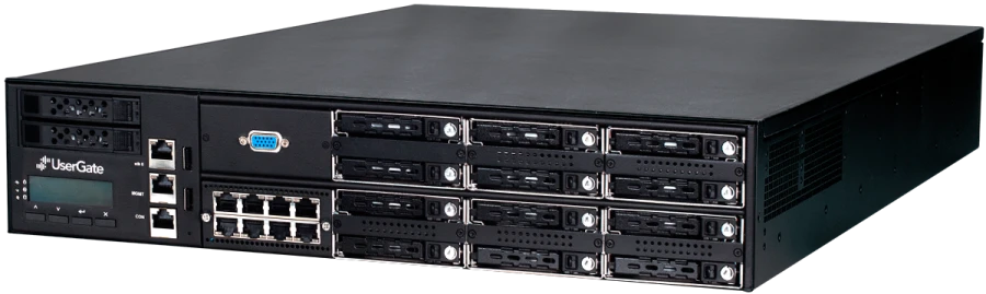 منصة UserGate Log Analyzer F2510 - حل الأجهزة لمراقبة الشبكة