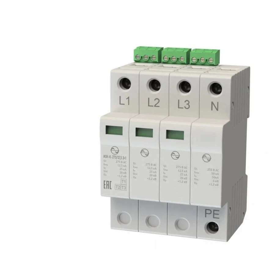 Surge Protection Device for Low Voltage Systems, ION-K-275/12.5 3+1