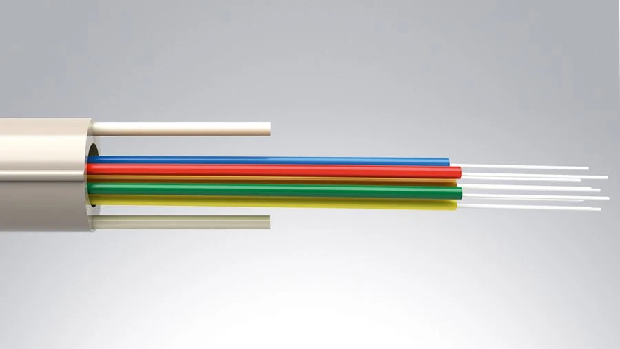 كابل الاتصالات البصرية OKV للتثبيت العمودي