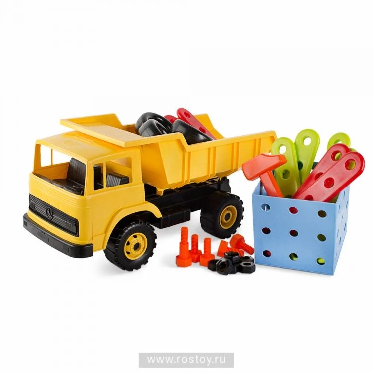 Multicruity Construction Toy Dump Truck with 70 Pieces