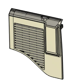 غطاء جانبي لصندوق السيارة D-Coat موديل 96831400ZD