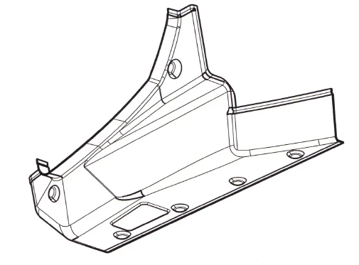 Left Cladding Panel 4238-50-5602111