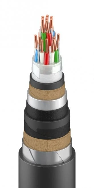 Signal and Locking Cable with Polyethylene Insulation and Metal Sheath