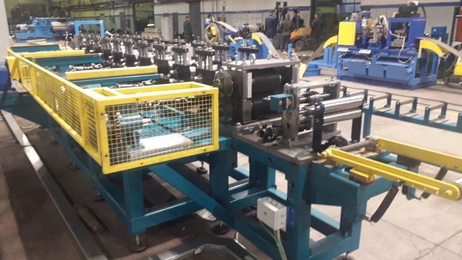 خط تشكيل المعادن البارد الأوتوماتيكي للملفات من 0.2 إلى 16.0 مم