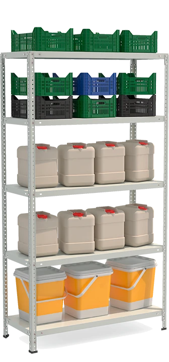 رف معدني معزز طراز STF 1045-1.8