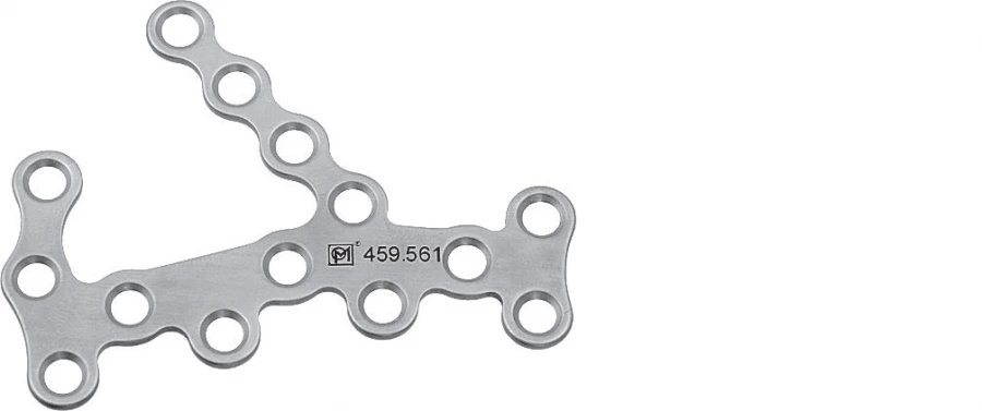Heel Plates for Osteosynthesis, Left and Right, Model 459.560 R/L